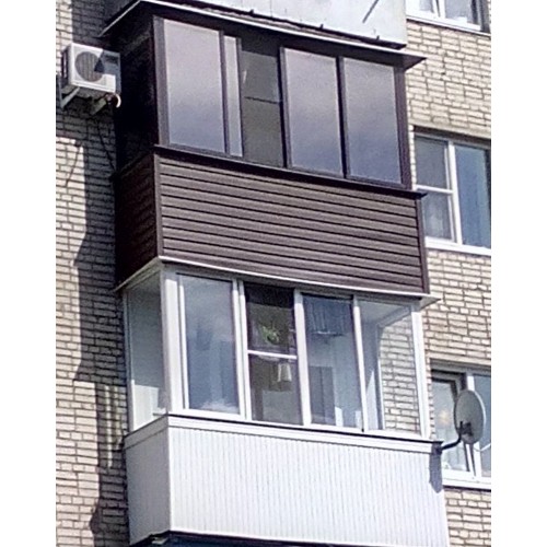 Балконы под ключ Новомосковск
