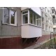 Балкон на первом этаже (подвесной)