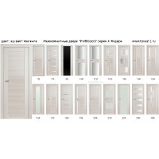 ProfilDoors. Серия Х Модерн. Цвет: эш вайт