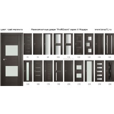ProfilDoors. Серия Х Модерн. Цвет: грей мелинга