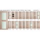 ProfilDoors. Серия Х Модерн. Цвет: капуччино мелинга