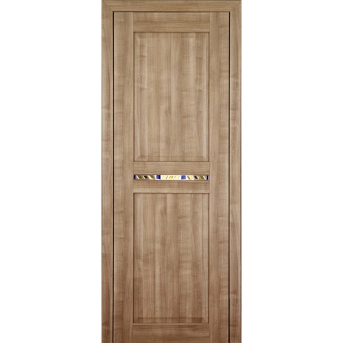 Ламинированная ПВХ дверь Аделина (глухая), цвет: зимняя вишня