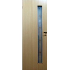 Ламинированная  дверь 05-(ф-2) (фьюзинг), цвет: бук